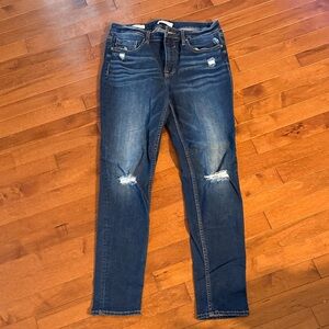 Vigoss Women's Dark Blue Skinny Jeans